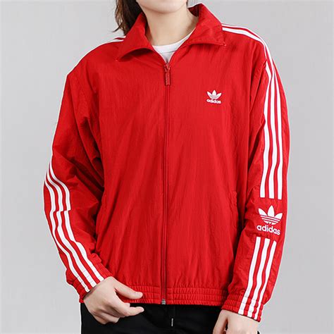 red adidas jacket womens|adidas originals ladies jacket.